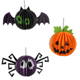 Halloween,Ghost,Spider,Pumpkin,Witch,Pendant,Haunted,House,Decorative,Paper,Hanging,Ornament