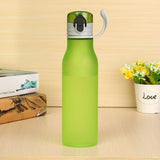 550ml,Frosted,Plastic,Water,Portable,Fashion,Style,Sports