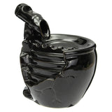 Black,Ceramic,Waterfall,Incense,Burner,Buddhist,Backflow,Censer,Holder,Cones