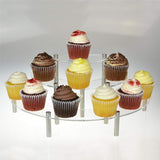 Tiers,Cupcakes,Stand,Acrylic,Display,Desserts,Stand,Birthday,Wedding,Decorations