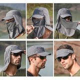 Collrown,Protection,Cover,Visor,Outdoor,Fishing,Summer,Breathable,Baseball