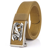 ENNIU,Metal,Press,Buckle,Men's,Tactical,Leisure,Breathable,Nylon,Waist