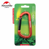 Naturehike,Aluminium,Alloy,Carabiners,Camping,Keyrings,Bottle,Buckles,Travel,Backpack,Hanging,Hooks