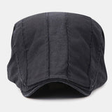 Cotton,British,Style,Stitching,Stripes,Outdoor,Casual,Universal,Forward,Beret