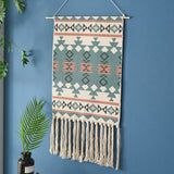 Tapestry,Macrame,Hanging,Bohemian,Decoration,Geometric