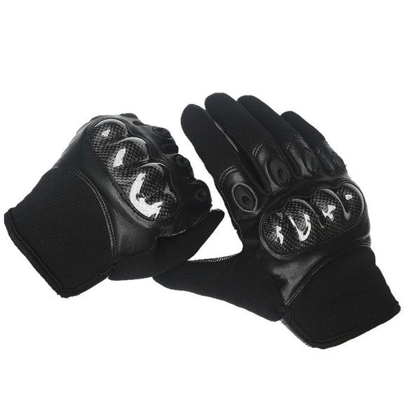 Leather,Tactical,Military,Training,Finger,Gloves