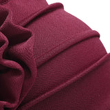Women,Flower,Cotton,Beanies,Elegant,Muslim,Casual