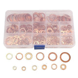 Suleve,Assortment,Copper,Washer,Gasket,Copper,Rings,Discs