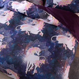 Bedding,Unicorn,Campanula,Quilt,Cover,Pillowcase,Queen