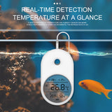 Electronic,Aquarium,Water,Thermometer,Hygrometer,Display,Water,Temperature,Adhesive,Probe,Accuracy,Thermometer,Hygrometer,Accessories