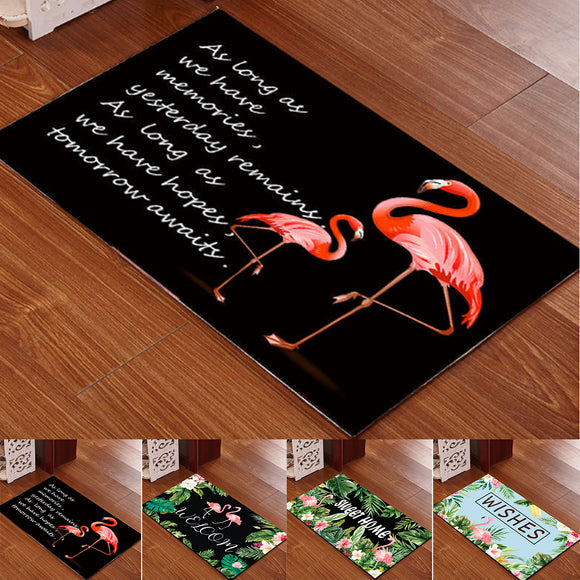 40x60cm,Washable,Flamingo,Doormat,Carpet,Floor,Indoor