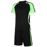 Adults,Men's,Short,Sleeve,Football,Night,Training,Reflection,Soccer,Suits,Jersey