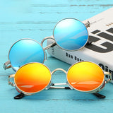 Women,Round,Ladies,Polarized,Sunglasses,Outdoor,Round,Frame,Colorful,Goggle