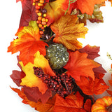 Christmas,Maple,Leaves,Grape,Berry,Wreath,Garland,Hanging,Crafts,Decorations