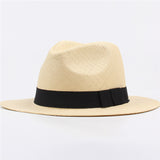 Women,Panama,Straw,Classic,Western,Beach,Bucket