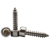 Suleve,M3.5SH1,50Pcs,Stainless,Steel,Socket,Cylinder,Tapping,Screw,Screws,Speaker,Screws,Optional,Length