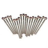 18Pcs,Dental,Stainless,Mandrels,Holder,Tools,Polishing,Shank,Mandrel,2.35mm