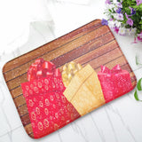 40x60cm,Christmas,Flannel,Velvet,Memory,Absorbent,Bathroom,Floor,Carpet