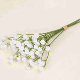Single,Branch,Baby's,Breath,Artificial,Flowers,Flower,Wedding,Decoration,Shooting,Props