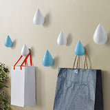 Honana,Creative,Water,Droplets,Solid,Wooden,Hooks,Hanging,Storage