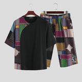 Summer,Casual,Floral,Short,Sleeve,Loose,Holiday,Beach,Shirt,Pants