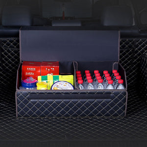 Trunk,Storage,Leather,Folding,Collapsible,Organizer