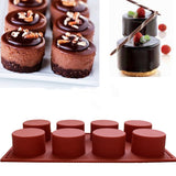 Holes,Round,Shape,Silicone,Chocolate,Candy,Pudding,Fondant,Pastry,Mould