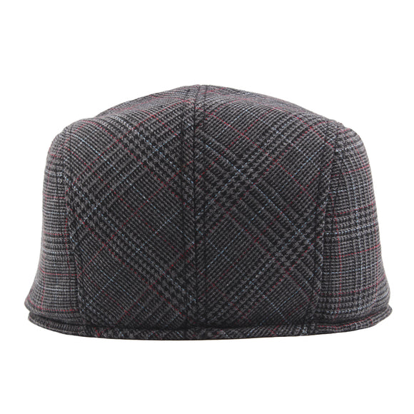 Outdoor,Cotton,Plaid,Beret,Casual,Breathable,Gatsby,Newsboy,Hunting