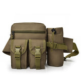 Outdoor,Tactical,Waist,Fanny,Nylon,Chest,Water,Bottle,Holder,Pouch,Camping,Hiking