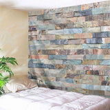 Stone,Brick,Pattern,Creative,Sticker,Hanging,Bedroom,Bedspread,Decorations