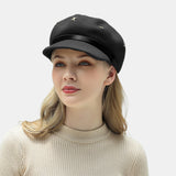 British,Style,Chain,Octagonal,Beret