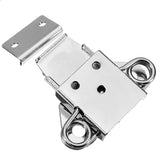 6331A,Rolled,Silver,Twist,Toggle,Latch,Rotary,Catch,Plate