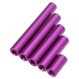 Suleve,M3AR8,Aluminum,Alloy,Standoff,Studs,Purple,Round,Board,Standoffs,10pcs