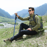 Adjustable,Aluminum,Walking,Stick,Collapsible,Trekking,Folding,Travel,Camping,Hiking