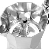 450ml,Silver,Aluminum,Octagonal,Mocha,Coffee,Percolator,Maker