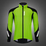 WOSAWE,Cycling,Fleece,Jacket,Windproof,Outdoor,Sports,Jacket,Safety,Reflective,Night,Riding