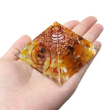 Reiki,Chakra,Pyramid,Stone,Reiki,Energy,Generator,Healing,Gemstones,Crystal,Decorations