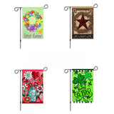 Garden,Flags,Stand,Holder,Decorations,Display