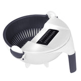 Multifunction,Vegetable,Cutter,Slicer,Chopper,Peeler,Drain,Basket,Kitchen