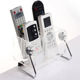 Desktop,Clear,Remote,Control,Mobile,Phone,Organizer,Storage,Stand,Holder,Transparent