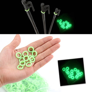 Selpa,100Pcs,Shape,Luminous,Silicone,Accessories