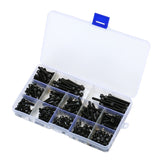 195Pcs,Grade,Carbon,Steel,Socket,Screw,Bolts,Assortment