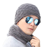 Men's,Thickening,Earmuffs,Beanie,Riding,Scarf