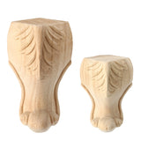 European,Solid,Applique,Carving,Furniture,Unpainted,Cabinet,Feets,Decal