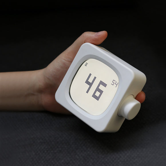 Smart,Cubic,Alarm,Clock,Night,Light,Snooze,Rechargeable,Alarm,Clock