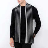 Classic,Winter,Knitted,Shawl,Striped,Windproof,Thickening,Scarf,Ultra,Gaiters