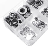Suleve,MXSW8,400Pcs,Stainless,Steel,Washer,Assortment