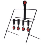 XMUND,Metal,Shooting,Targets,Stand,Resetting,Spinning,AR500,Steel,Targets,Pellet,Airgun,Shooting,Hunting,Tactical,Practice,Training,Supply