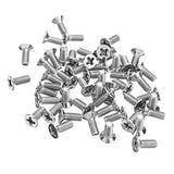 Suleve,M3SP1,50Pcs,Stainless,Steel,Phillips,Countersunk,Machine,Screw,Length