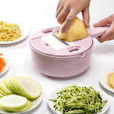 Multifunctional,Manual,Vegetable,Fruit,Potato,Cutting,Cutter,Processor,Chopper,Machine,Kitchen,Slicer,Tools,Stainless,Steel